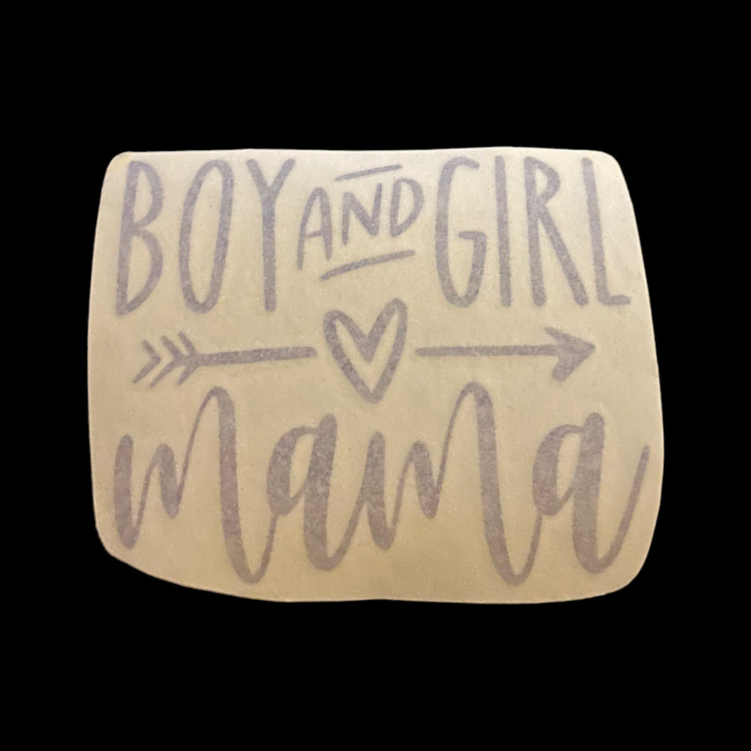 Boy and Girl Mama