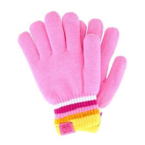 Play All Day Hat & Gloves Set | Bright Pink - Lavish & Glamourous Designs