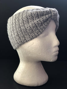 Bow Headbands | Grey - Lavish & Glamourous Designs