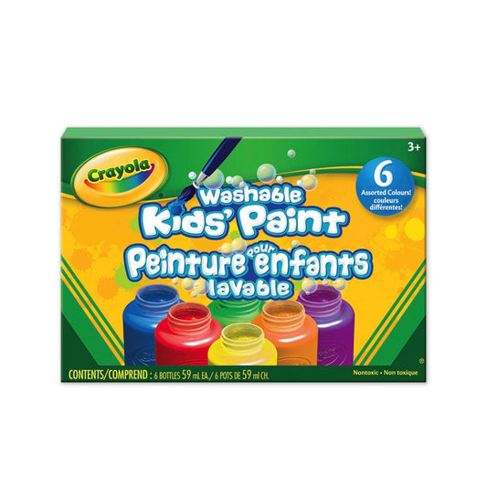 Crayola Washable Kids' Paint | 6ct