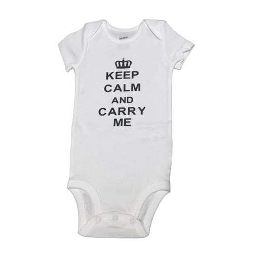 Keep Calm & Carry Me Bodysuit