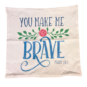 Brave Pillow Cover