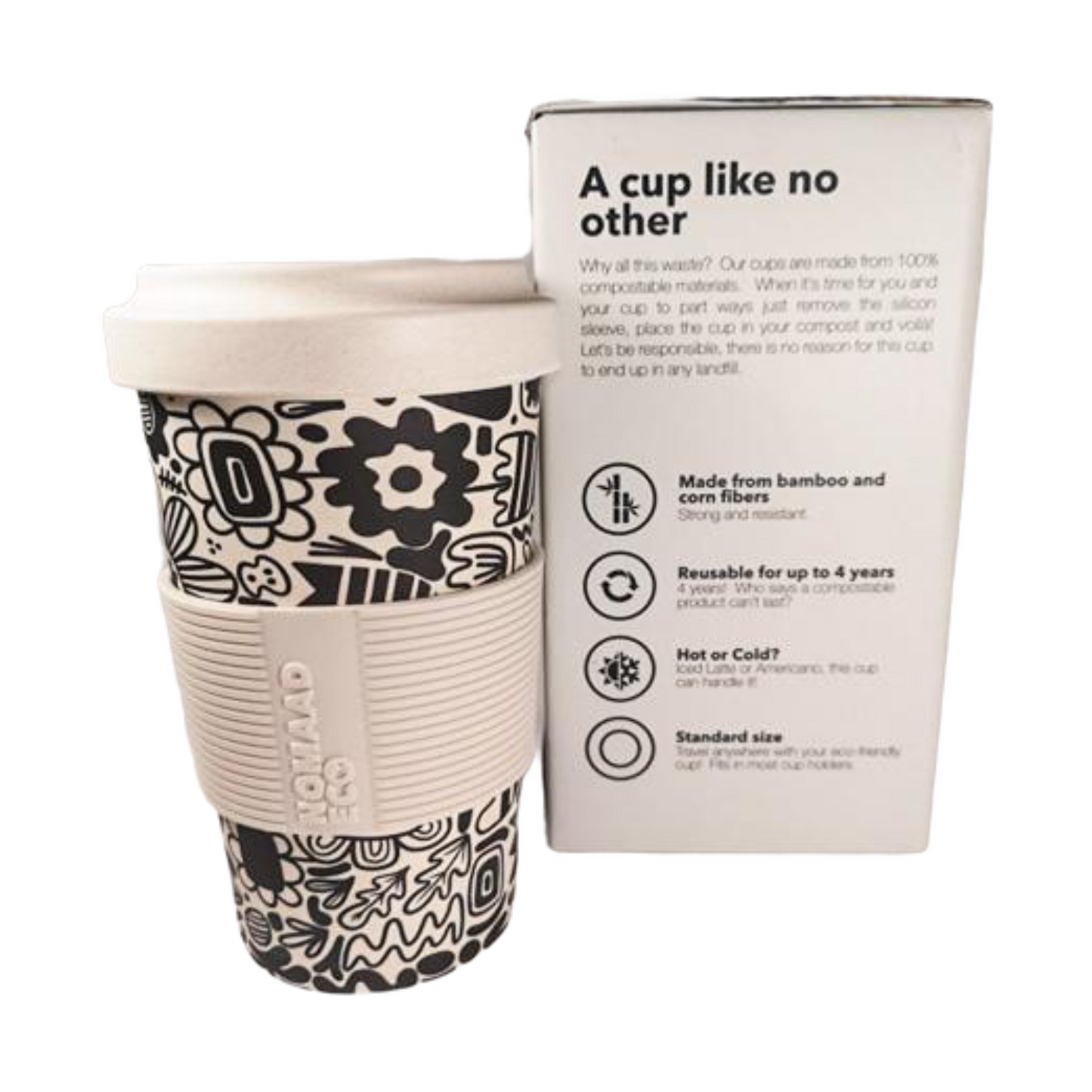 Floral Eco Travel Mug