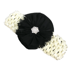 Onyx Ballerina Flower Headband