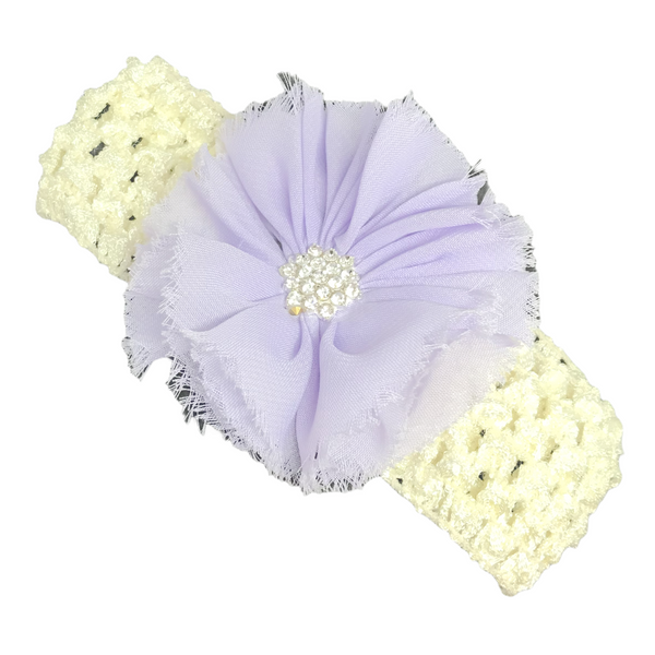 Lavender Ballerina Flower Headband