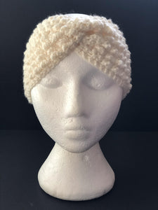 Knotted Headband | White - Lavish & Glamourous Designs