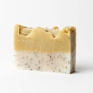 Organic Lemon Poppyseed Soap - Lavish & Glamourous Designs