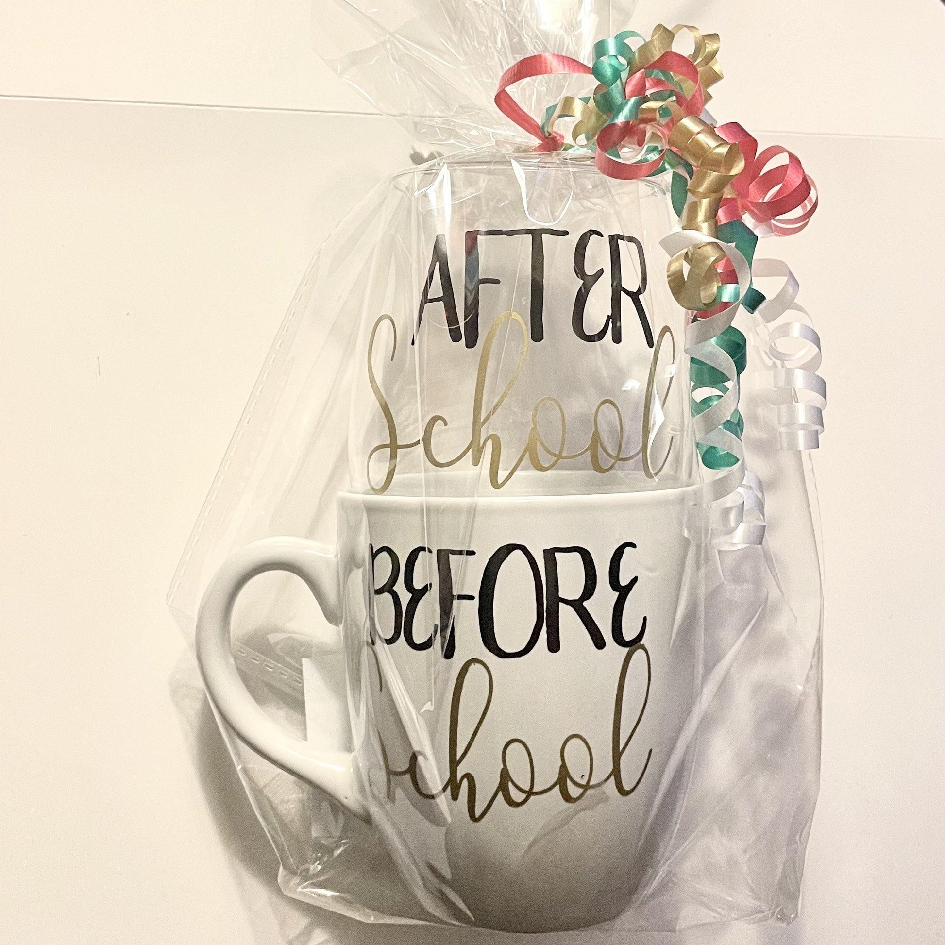 Teacher Mug & Wine Glass Set - Lavish & Glamourous Designs