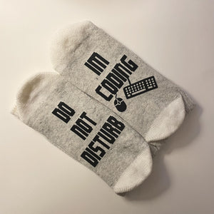 Busy Coding Novelty Socks - Lavish & Glamourous Designs