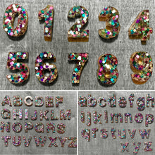 Load image into Gallery viewer, Resin Rainbow Sparkle | Full Set - Lavish &amp; Glamourous Designs
