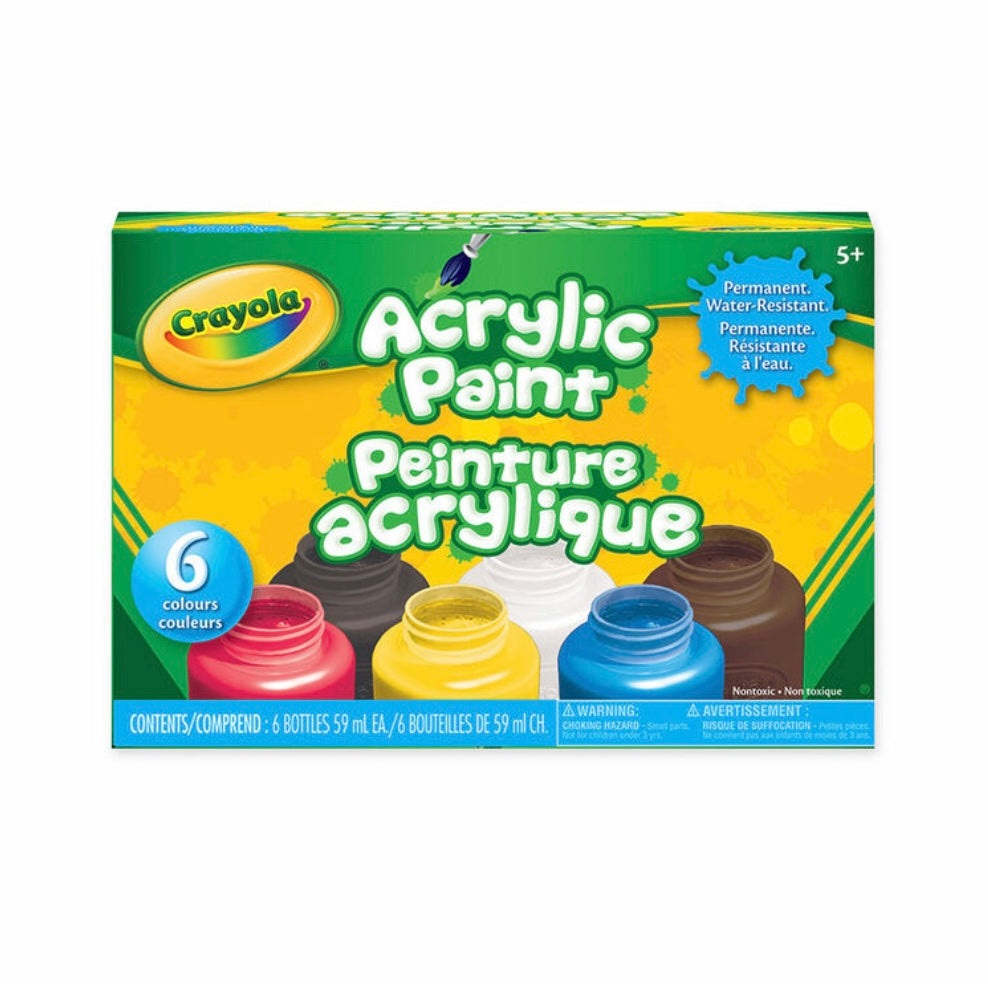 Crayola Acrylic Paint | 6ct