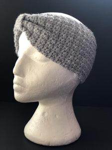 Youth Bow Headbands | Grey - Lavish & Glamourous Designs