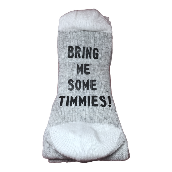 Bring Me Timmies Novelty Socks