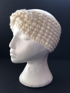 Knotted Headband | White - Lavish & Glamourous Designs