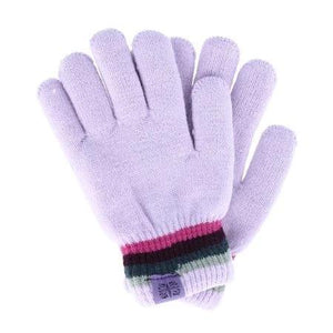 Play All Day Hat & Gloves Set | Lavender - Lavish & Glamourous Designs