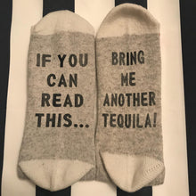 Load image into Gallery viewer, Bring Me Tequila Novelty Socks
