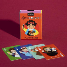 Load image into Gallery viewer, Little Feminist Playing Card Set - Lavish &amp; Glamourous Designs
