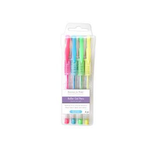 4 Pack Gel Pens | Pastels - Lavish & Glamourous Designs