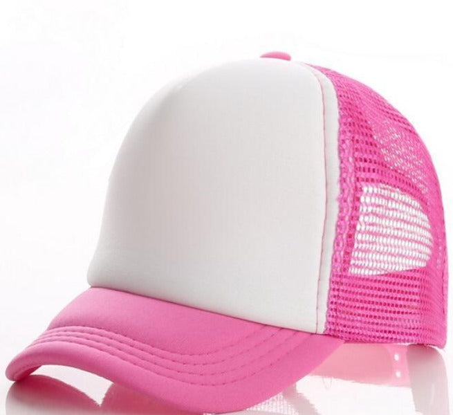 Kids Pink Trucker Hat