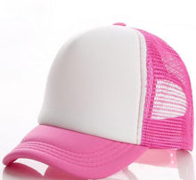 Load image into Gallery viewer, Kids Pink Trucker Hat
