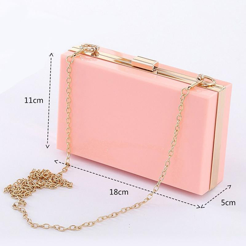 Night Out Clutch- Blush