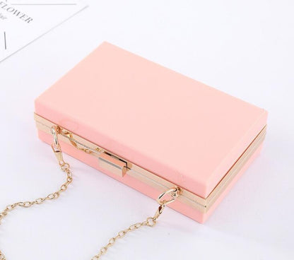 Night Out Clutch- Blush