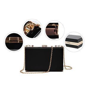 Night Out Clutch- Black