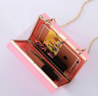 Night Out Clutch- Pink