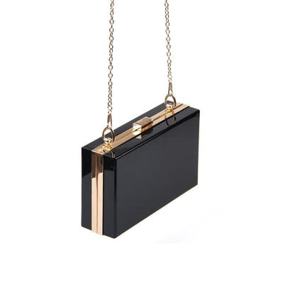 Night Out Clutch- Black