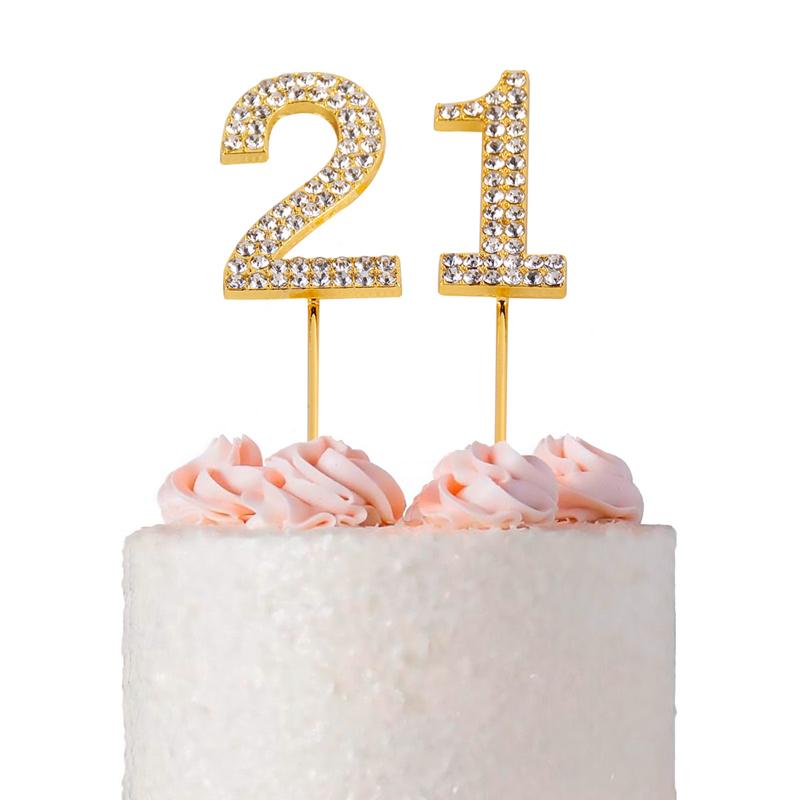 Numbers Cake Toppers