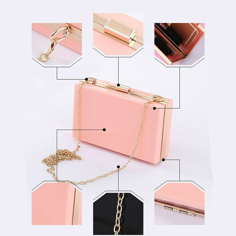 Night Out Clutch- Blush