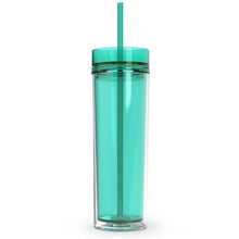 Load image into Gallery viewer, Mint Tumbler with Straw
