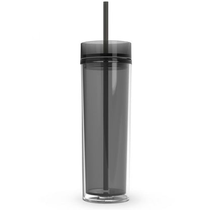 Smokey Tumbler with Straw