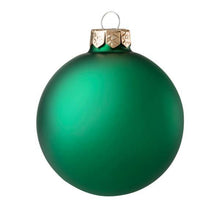 Load image into Gallery viewer, Glass Ornament | Green 80mm - Lavish &amp; Glamourous Designs
