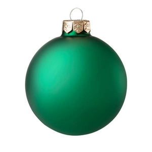 Glass Ornament | Green 80mm - Lavish & Glamourous Designs